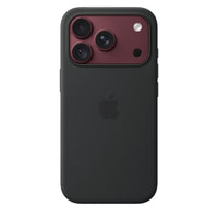 Apple iPhone 18 Pro MagSafe-silikonikuori, musta – kuva 2