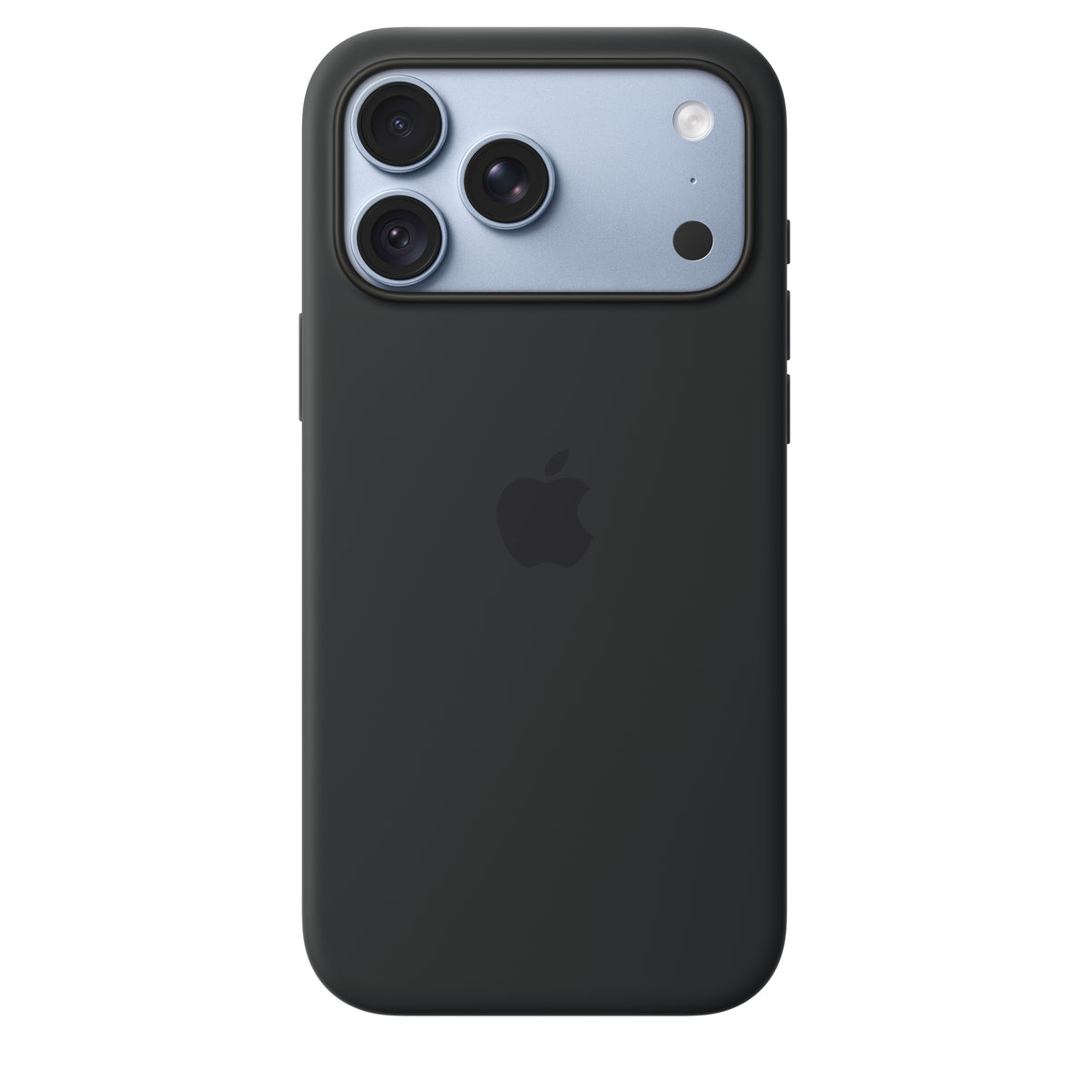 Apple iPhone 18 Pro Max MagSafe-silikonikuori, musta – kuva 3