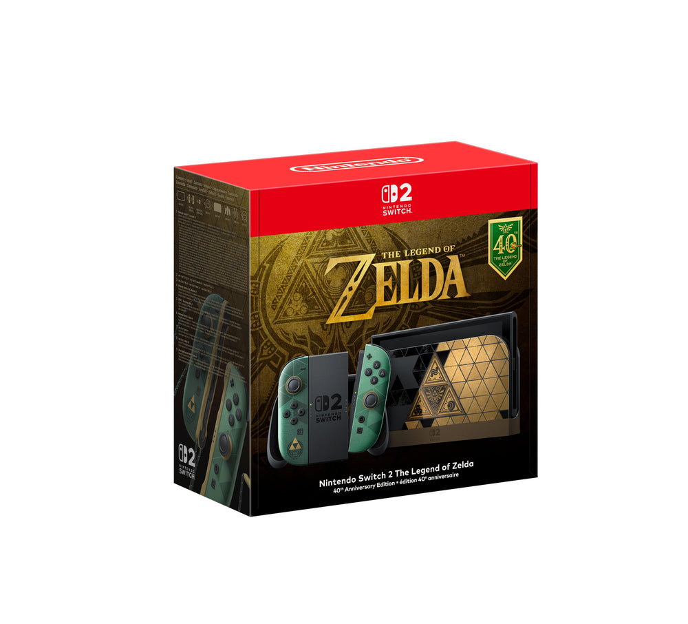 Nintendo Switch 2 The Legend of Zelda Ocarina of Time: 40th Anniversary Edition pelikonsoli