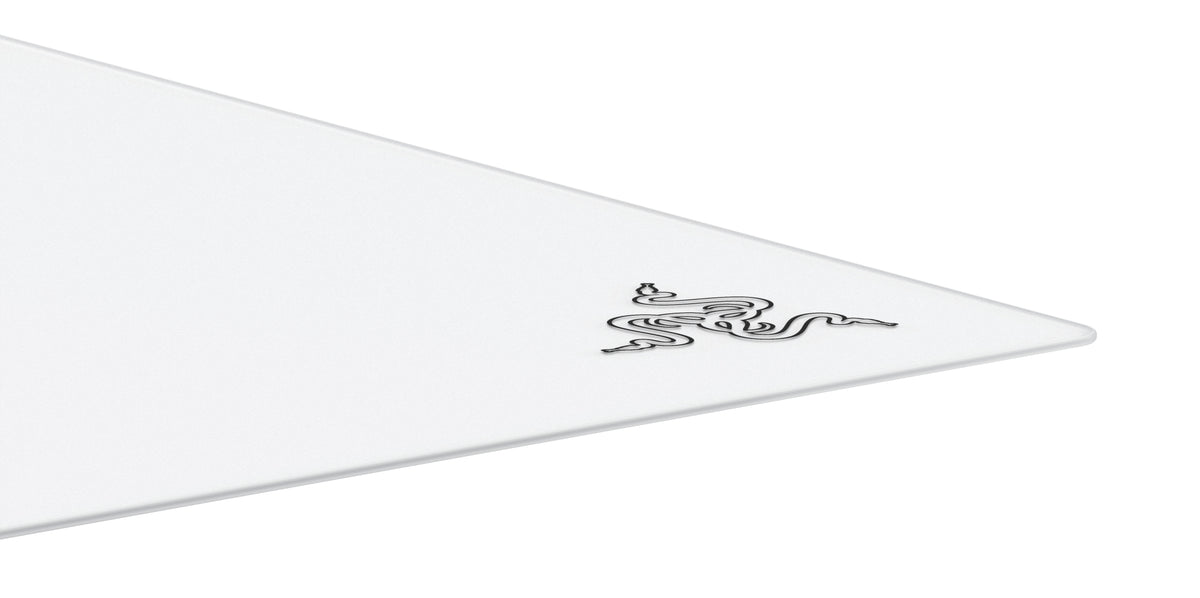 Razer Atlas Pro lasinen hiirimatto, valkoinen – 6