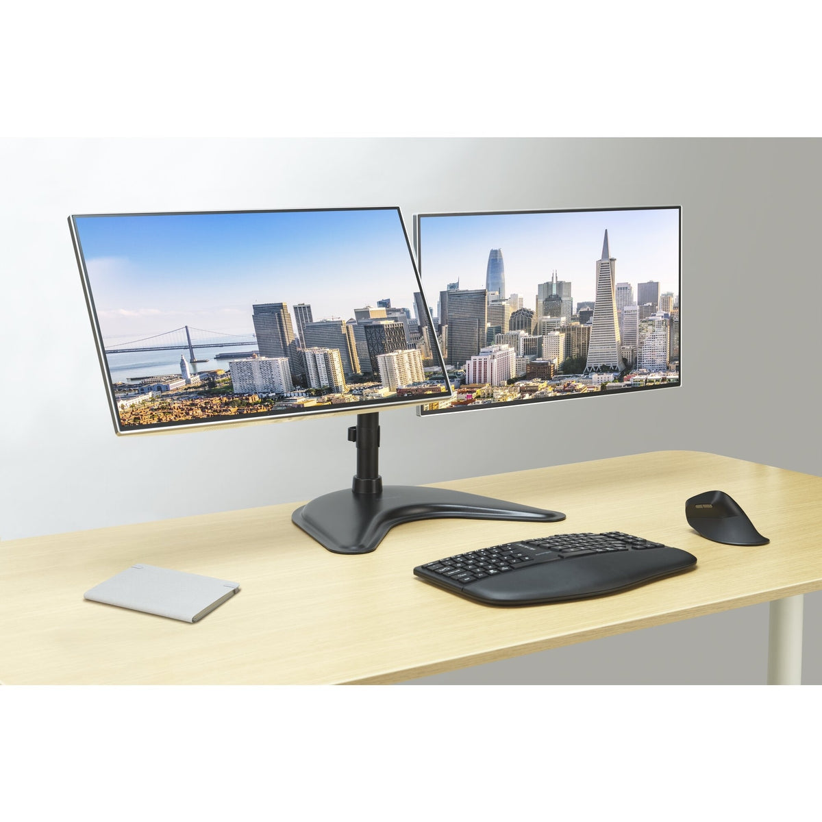 Kensington Freestanding SmartFit™ Ergo monitorivarsi kahdelle näytölle – 5