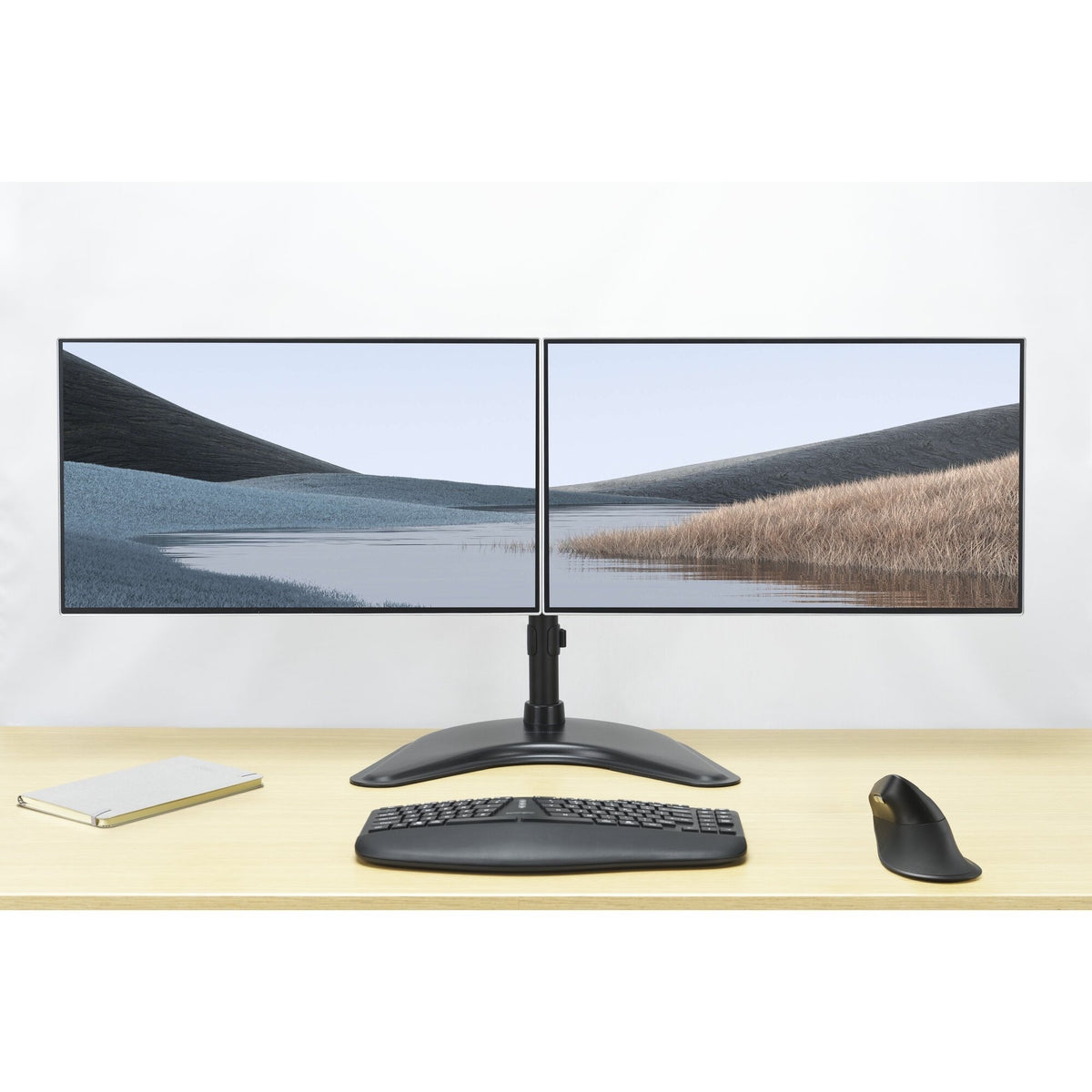 Kensington Freestanding SmartFit™ Ergo monitorivarsi kahdelle näytölle – 4