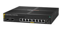 HPE Aruba Networking CX 6000 8p 10M/100M/1G Class4 PoE 2p SFP 1G 67W kytkin – 2