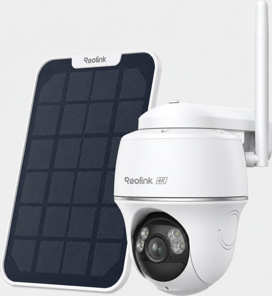 Reolink Argus PT Ultra 8 MP akkukäyttöinen WiFi-kamera ulkokäyttöön (Auto Tracking)