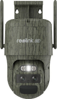 Reolink TrackMix LTE akkukäyttöinen 8 MP PTZ Auto Tracking AI-kamera ulkokäyttöön, maastokuvioitu