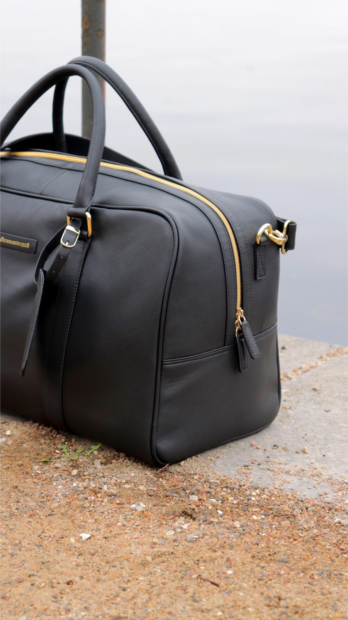 dbramante1928 Verona Weekender matkakassi, musta – 3