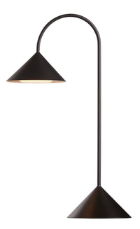 Frandsen Grasp Portable pöytälamppu, mattamusta, 47 cm – 1