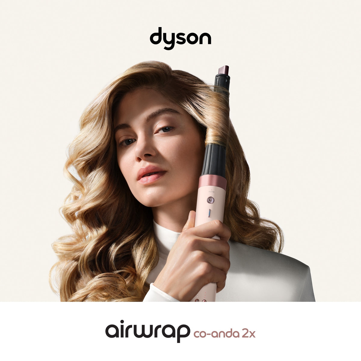 Dyson Airwrap Co-anda 2x Curly+Coily multi-styler ja hiustenkuivaaja, Plum Copper
