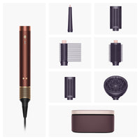 Dyson Airwrap Co-anda 2x Curly+Coily multi-styler ja hiustenkuivaaja, Plum Copper