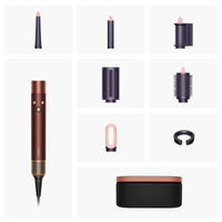 Dyson Airwrap I.D.™ Straight+Wavy multi-styler ja hiustenkuivaaja, Plum Copper