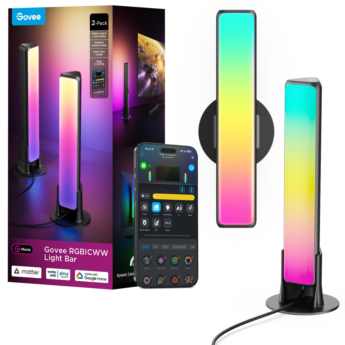 Govee Flow Plus Light Bars led-valosetti – 1