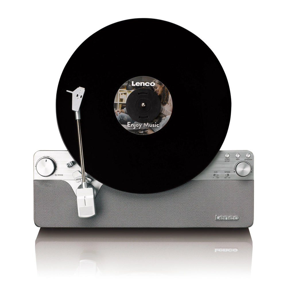 Lenco LSA-071SI automaattinen pystylevysoitin, hopea – 1