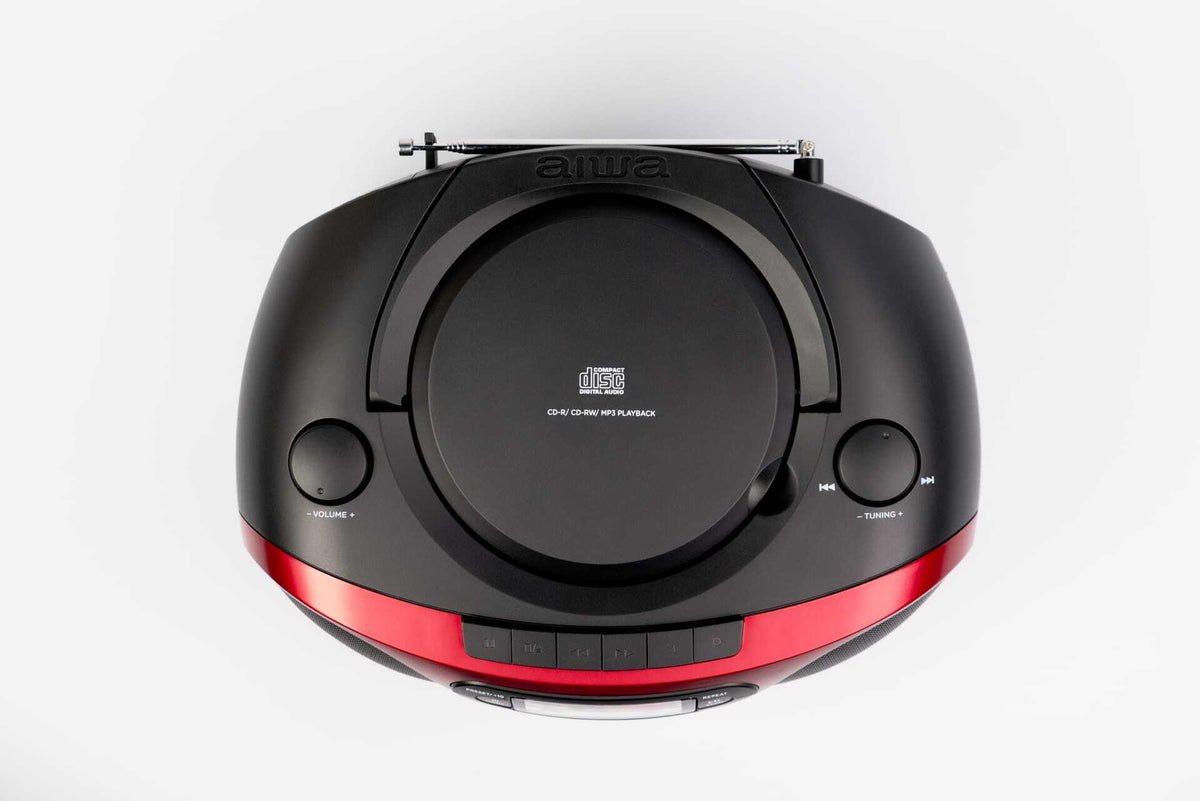 Aiwa RC-250RD kannettava radio, punainen – 4