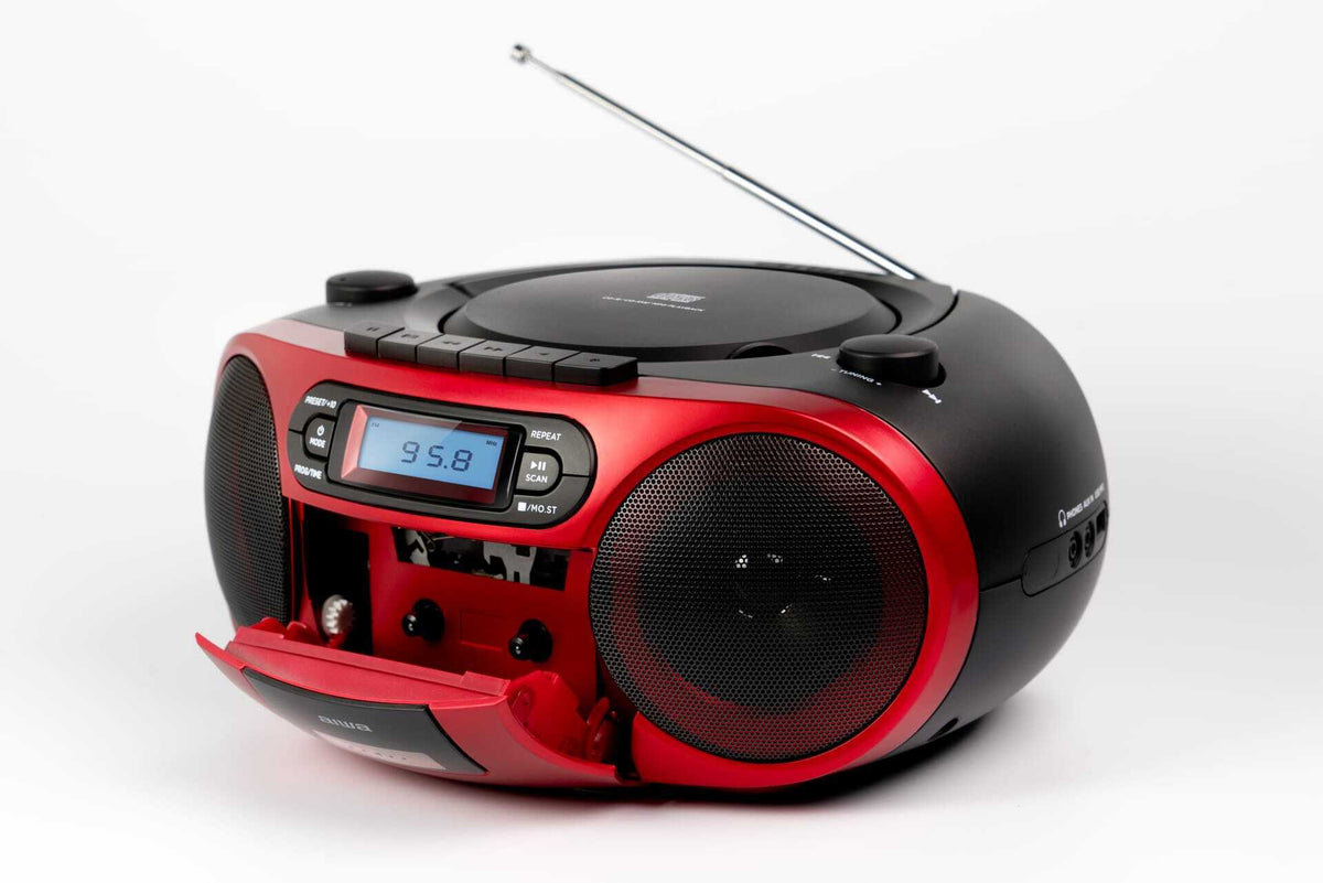 Aiwa RC-250RD kannettava radio, punainen – 2
