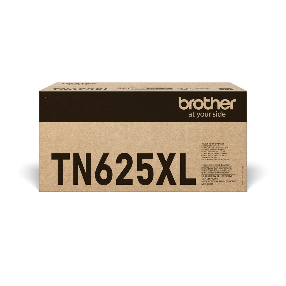 Brother TN-625XLBK laservärikasetti, musta – 5