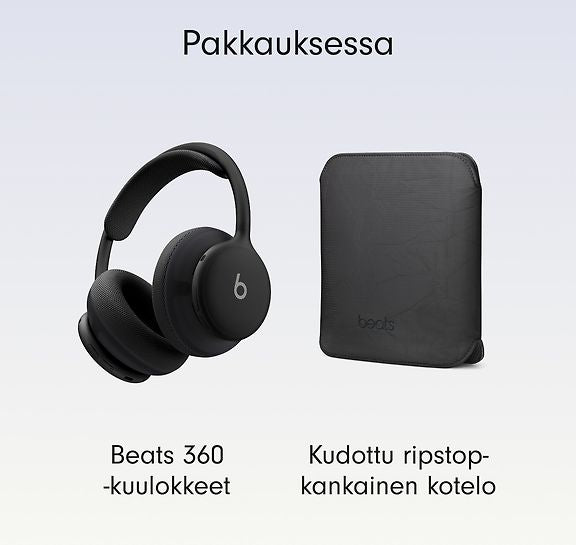 Beats 360 langattomat kuulokkeet, musta – kuva 8