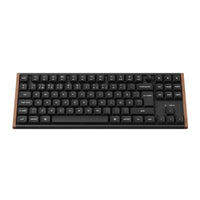 Keychron K1 Ultra SE 80% 8K Wireless näppäimistö, Wood Black, Milk POM Brown kytkimet – 5