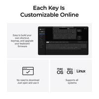 Keychron K2 Ultra 75% 8K Wireless näppäimistö, Black Apex, punaiset kytkimet – 15
