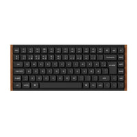 Keychron K3 Ultra SE 75% 8K Wireless näppäimistö, Wood Black, Milk POM Red kytkimet – 1