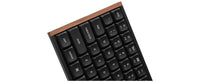 Keychron K5 Ultra SE 100% 8K Wireless näppäimistö, Wood Black, Milk POM Red kytkimet – 7