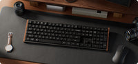 Keychron K5 Ultra SE 100% 8K Wireless näppäimistö, Wood Black, Milk POM Red kytkimet – 16