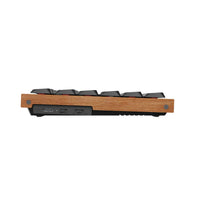 Keychron K5 Ultra SE 100% 8K Wireless näppäimistö, Wood Black, Milk POM Red kytkimet – 5