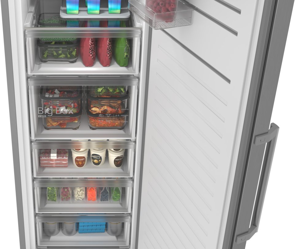 Bosch GSN36VLEG Serie 4 kaappipakastin, Inox