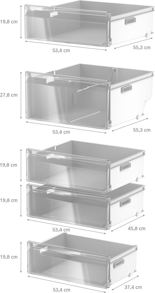 Bosch GSN562WCA Serie 4 kaappipakastin, valkoinen, 70 cm