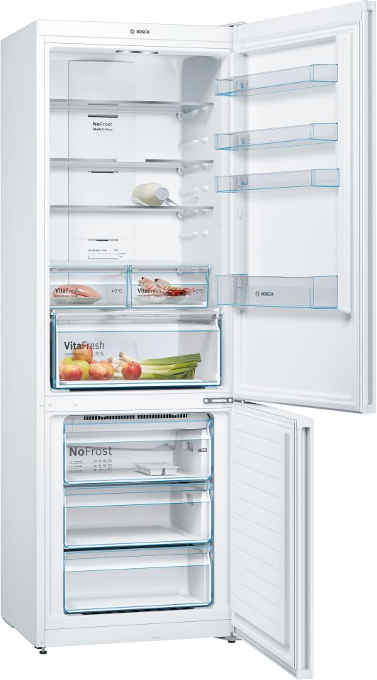 Bosch KGN493WDA Serie 4 jääkaappipakastin, valkoinen, 2 m
