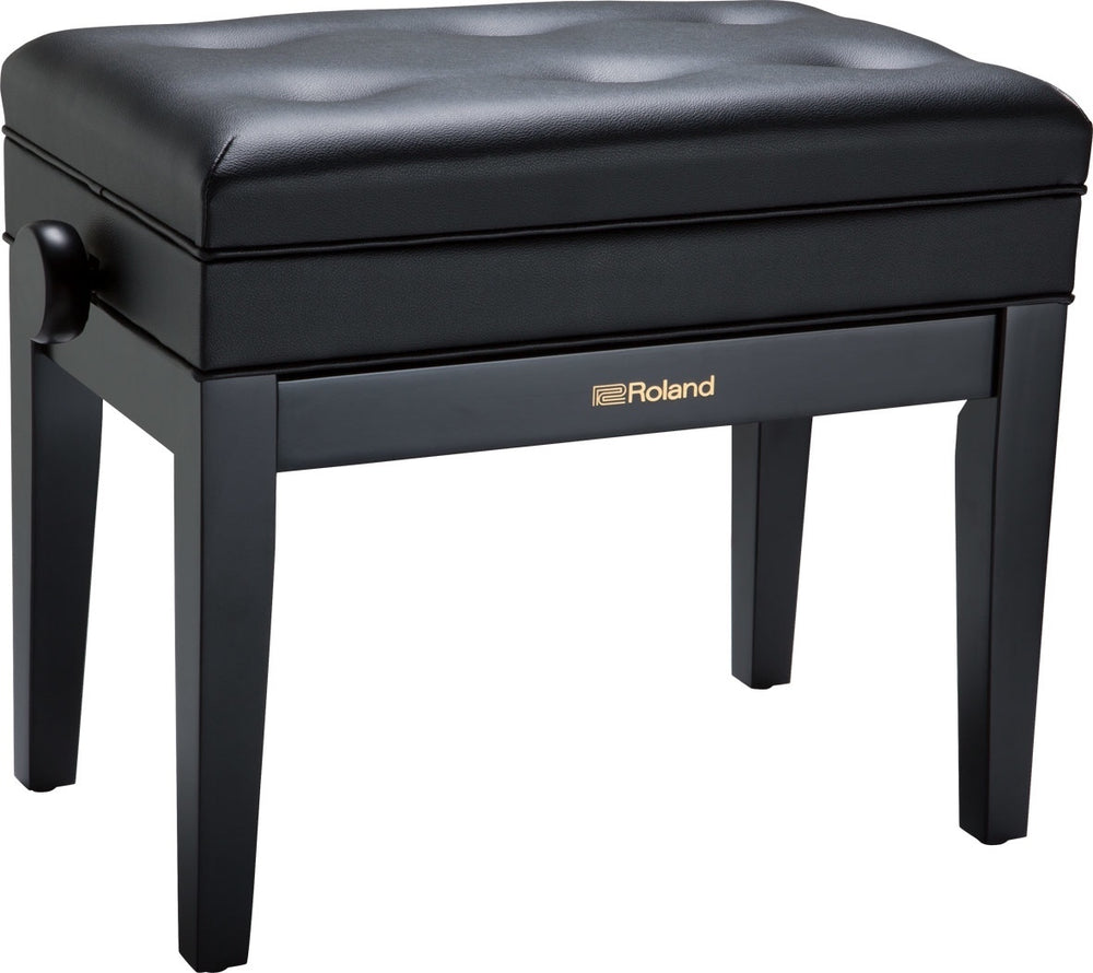 Roland RPB-400BK säädettävä pianopenkki säilytystilalla, matta musta – 1