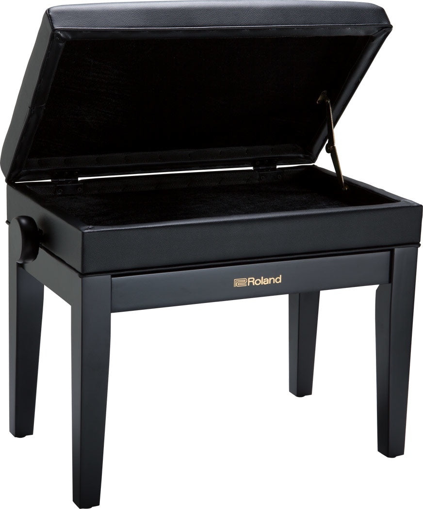 Roland RPB-400BK säädettävä pianopenkki säilytystilalla, matta musta – 2