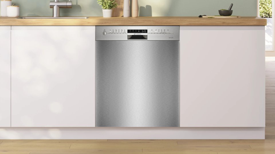 Bosch SMU2ITI68E Serie 2 astianpesukone, teräs