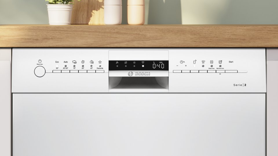 Bosch SMU2ITW64E Serie 2 astianpesukone, valkoinen
