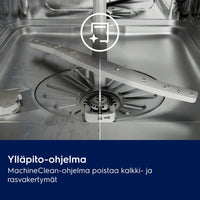 Electrolux E52UC100SW 500-sarjan AirDry astianpesukone, valkoinen