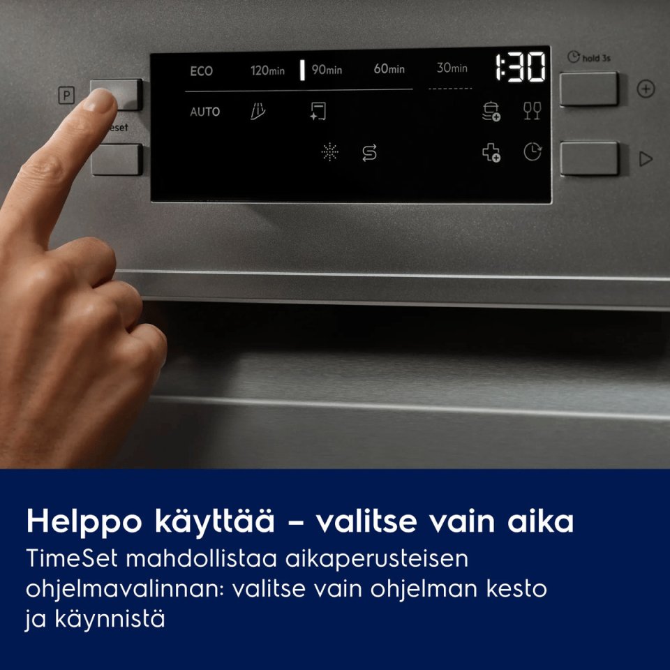 Electrolux E52UC100SW 500-sarjan AirDry astianpesukone, valkoinen