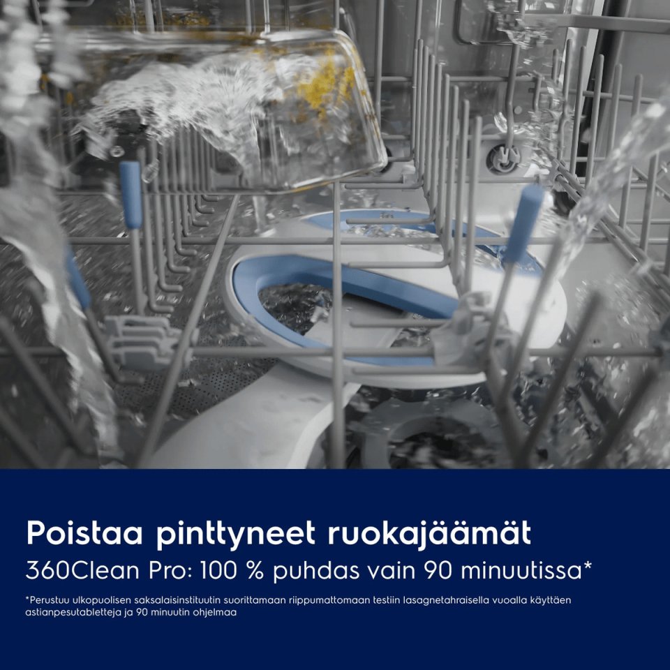 Electrolux E82UB200SW 800-sarjan AirDry astianpesukone, valkoinen