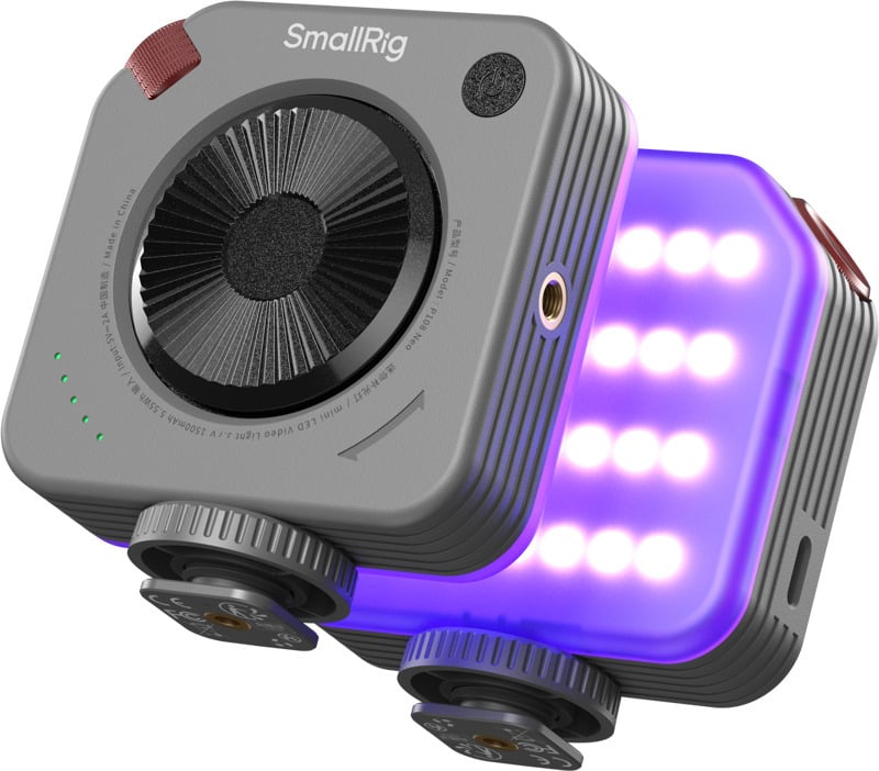 SmallRig 5821 Neo mini P108 LED-videovalo, Nebula Gray – 1