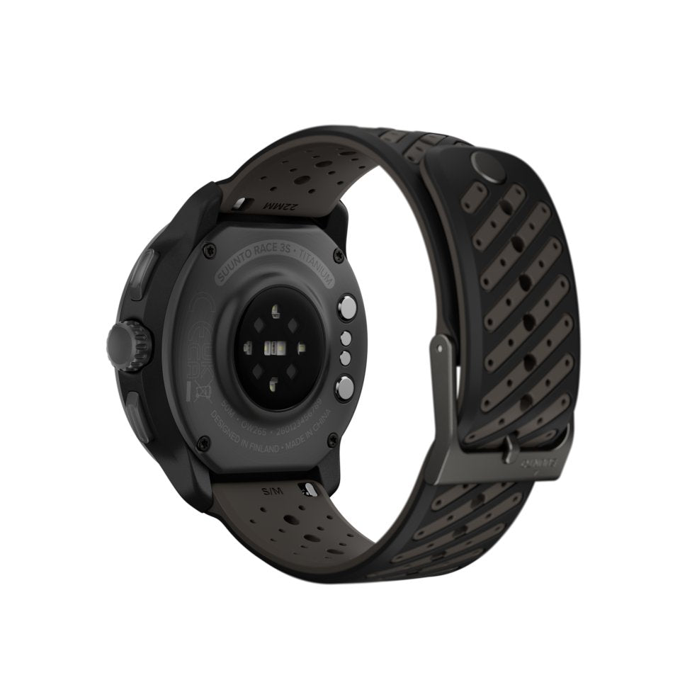Suunto Race 3S urheilukello, Titanium Black