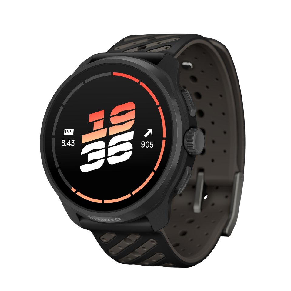 Suunto Race 3S urheilukello, Titanium Black