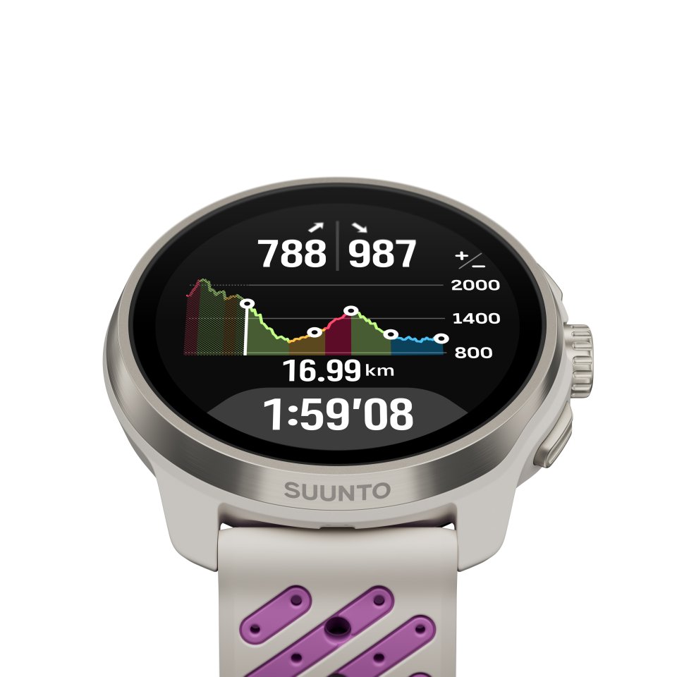 Suunto Race 3S urheilukello, Titanium Orchid