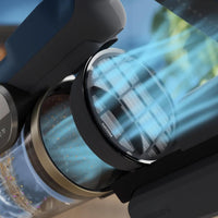 Philips PowerUp IQ 70 Aqua XC7363/10 johdoton varsi-imuri, moppaustoiminto, sininen