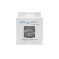 Shelly 2-Output PowerBase virtapohja kahdella ulostulolla – 1