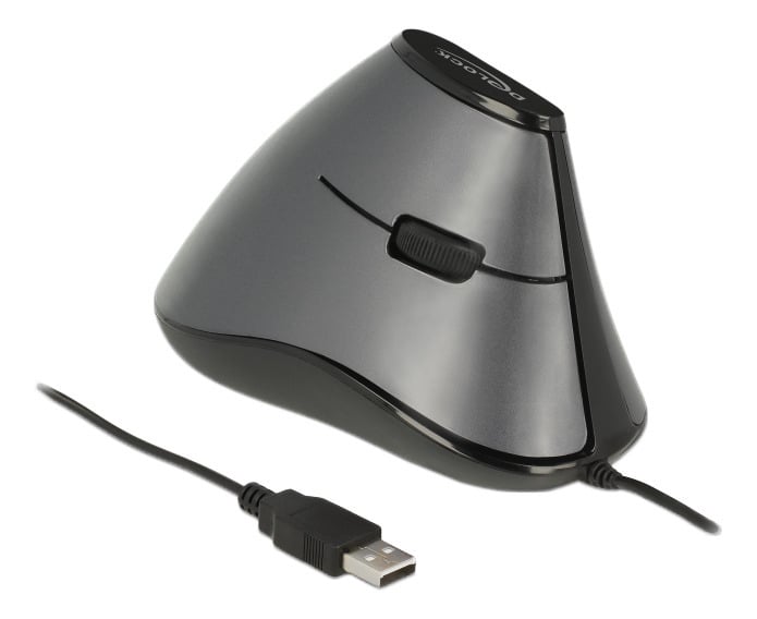 DeLOCK ergonominen pystyhiiri, USB – 1