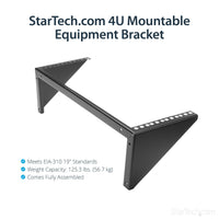 StarTech 4U 19in Steel Vertical Wall Mount Equipment Rack Bracket -laiteteline – 11