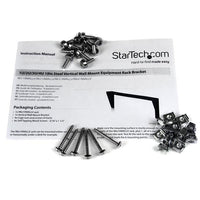 StarTech 4U 19in Steel Vertical Wall Mount Equipment Rack Bracket -laiteteline – 5