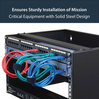StarTech 6U Wall Mount Network Rack - 14 Inch Deep (Low Profile) -laiteteline – 12
