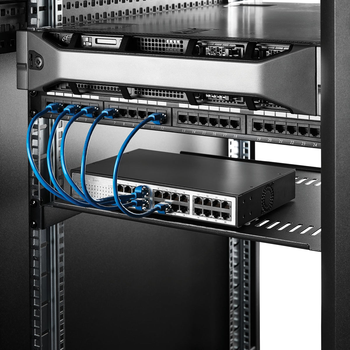 StarTech 1U Server Rack Shelf 16" räkkihylly – 10