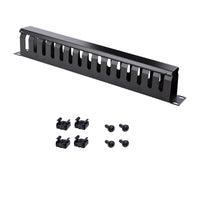 StarTech Horizontal 1U Server Rack Cable Management kaapelijärjestin kannella – 7