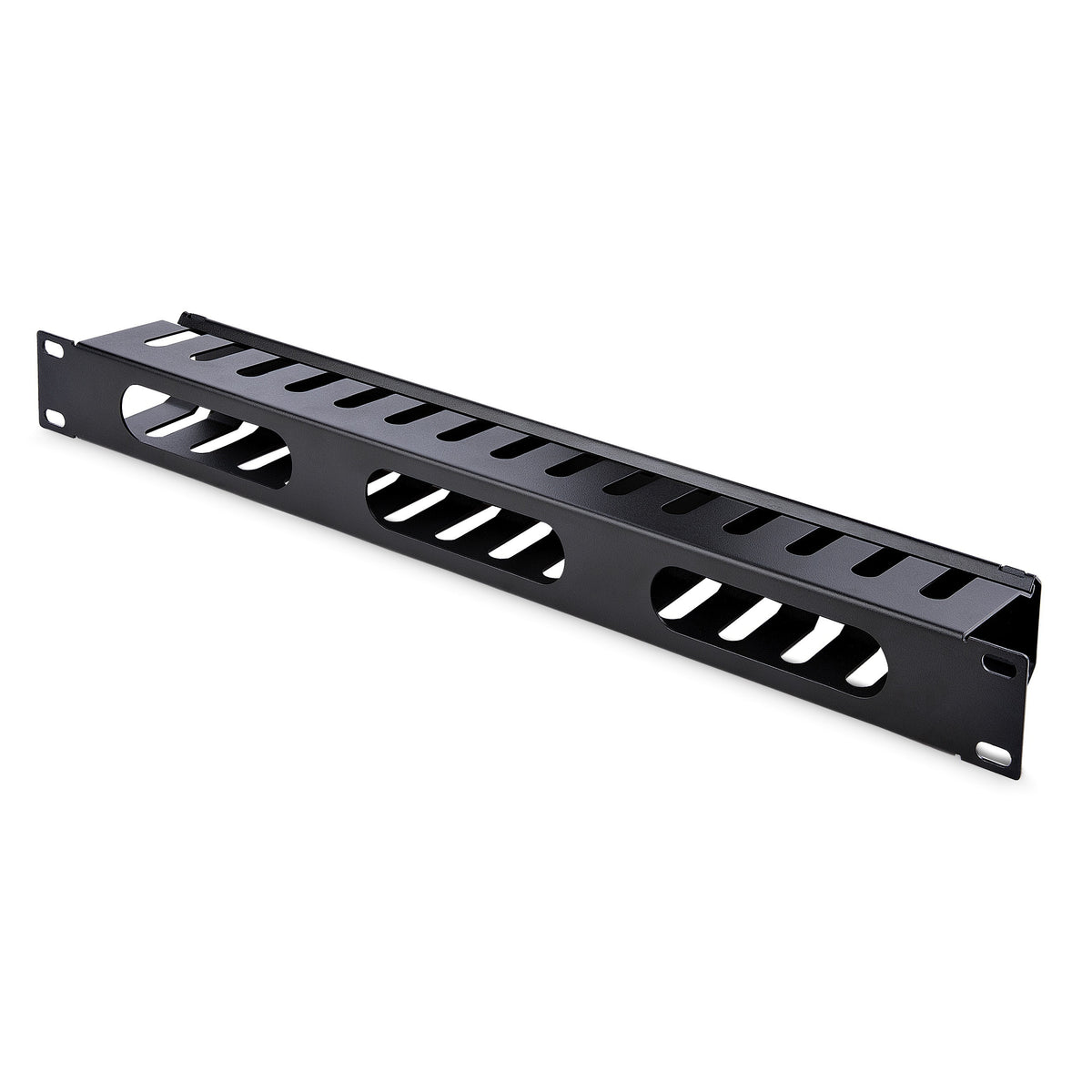 StarTech Horizontal 1U Server Rack Cable Management kaapelijärjestin kannella – 2