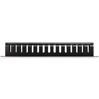 StarTech Horizontal 1U Server Rack Cable Management kaapelijärjestin kannella – 3